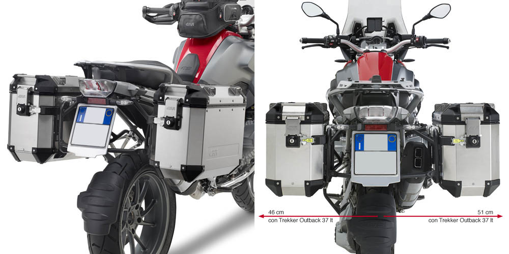 GIVI PL5108CAM MOCOWANIA BOCZNE BMW R1200GS (13-14)