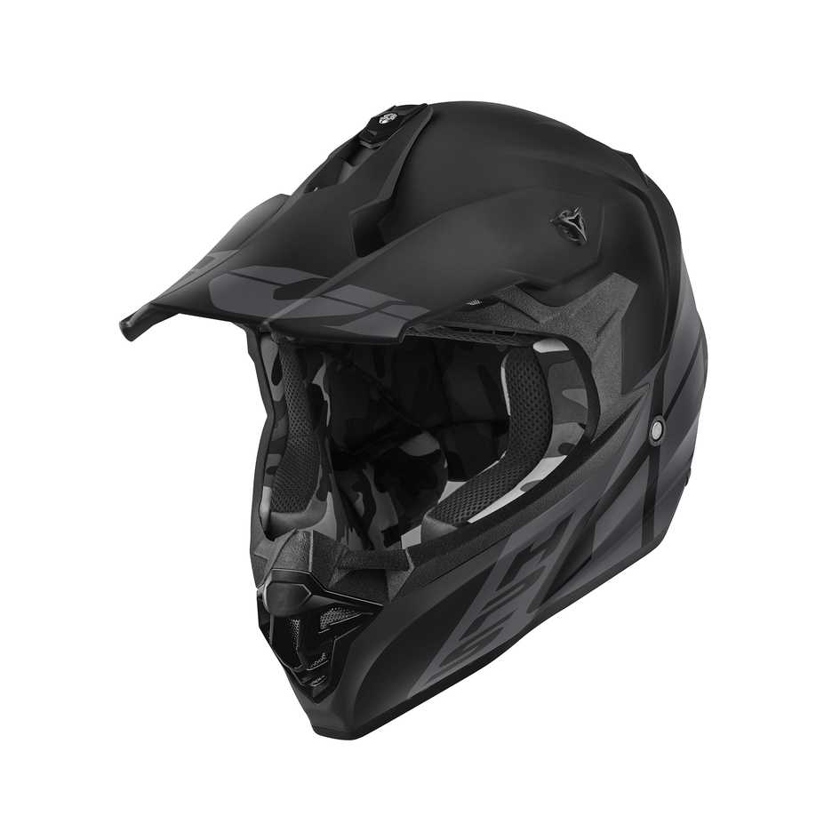 GIVI KASK CROSS 60.1 INVERT CZARNY MAT/SZARY
