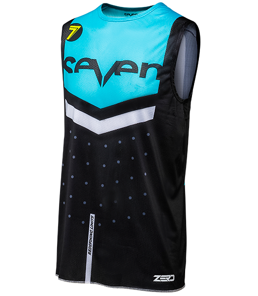 KOSZULKA SEVEN ZERO FLITE BLACK/BLUE 2018