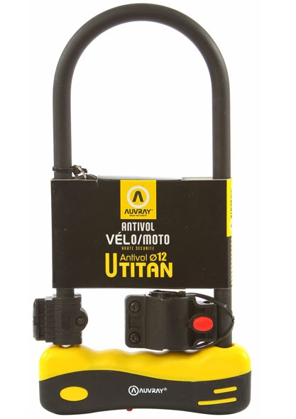 Zapięcie U-LOCK AUVRAY TITAN 320 z uchwytem - 165 x 320 mm