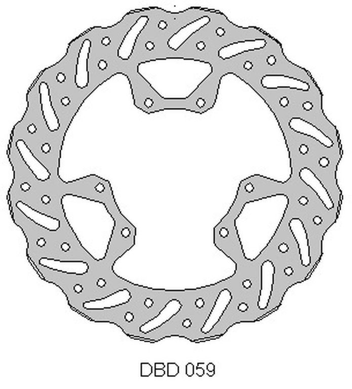 DELTA BRAKING ONL_DBD059G TARCZA HAMULCOWA HONDA