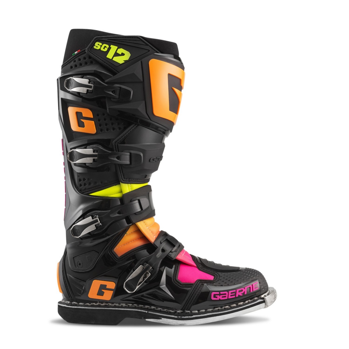 GAERNE BUTY CROSS/ENDURO SG-12 LIMITED BLA/OR/PINK