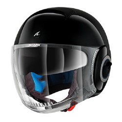 SHARK Kask otwarty NANO BLANK czarny