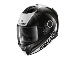 SHARK Kask integralny SPARTAN CARBON SKIN biały/cz