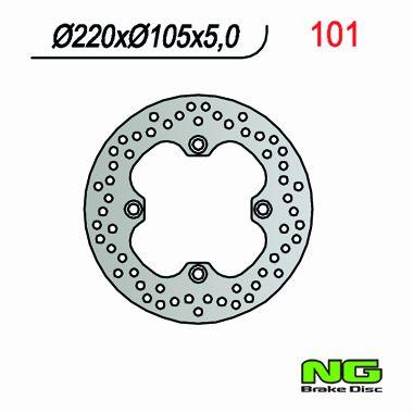 NG TARCZA HAMULCA TYŁ HONDA CBR 600F (91-06), CBR 900, VTR 1000 NG101