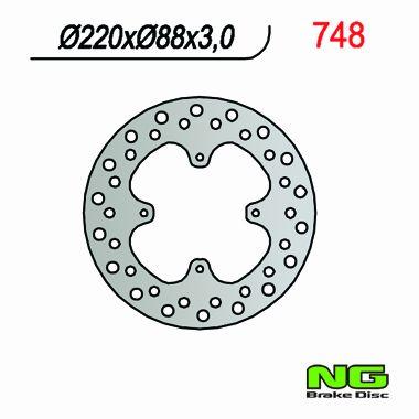 NG TARCZA HAMULCA PRZÓD HONDA CBR 600F NG643