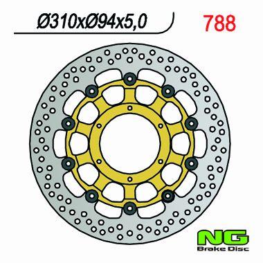 NG TARCZA HAMULCA PRZÓD HONDA CBR 1000 RR 04-05, CB 1300 NG788