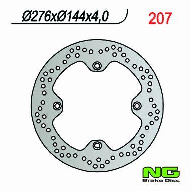 NG TARCZA HAMULCA PRZÓD HONDA XRV 750 (90-02) NG207