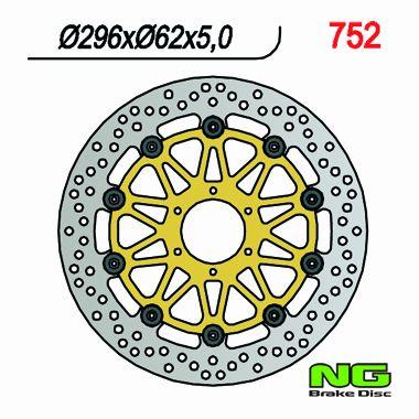 NG TARCZA HAMULCA PRZÓD HONDA XL1000V NG752