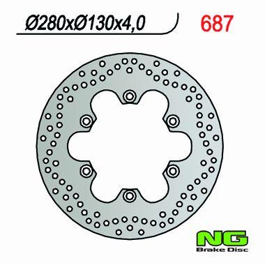 NG TARCZA HAMULCA PRZÓD KAWASAKI ER 5, GPZ 750/ 900 NG687