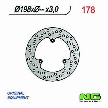 NG TARCZA HAMULCA PRZÓD KTM 60/65/85 SX NG178