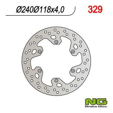 NG TARCZA HAMULCA TYŁ SUZUKI RM125 NG329