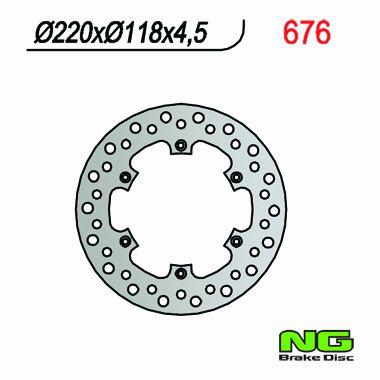 NG TARCZA HAMULCA TYŁ SUZUKI RM/ DRZ NG676