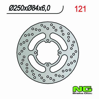 NG TARCZA HAMULCA TYŁ SUZUKI GSX 600/750 F (89-97) NG121