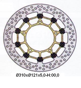NG TARCZA HAMULCA PRZÓD SUZUKI DL/GSF/GSX/GSXR 1300/B-KING/ M 1800 NG1104