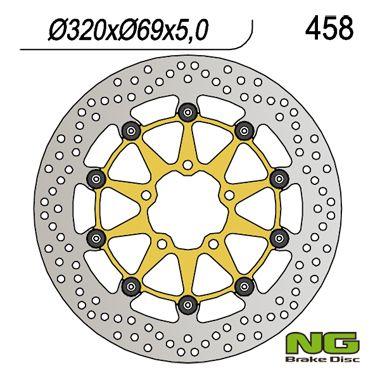 NG TARCZA HAMULCA PRZÓD SUZUKI GSXR600/750 NG458