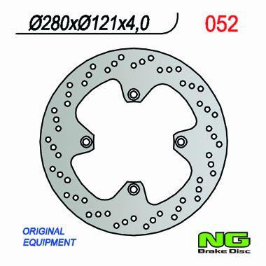 NG TARCZA HAMULCA PRZÓD SUZUKI DR 650 (90-93), DR 750 (88-90) NG052