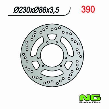 NG TARCZA HAMULCA PRZÓD YAMAHA DT 125R, TT 350/600 NG390