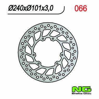 NG TARCZA HAMULCA PRZÓD HONDA CR 125/250, CRF 250/450 NG066