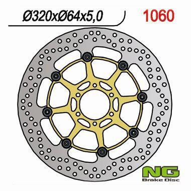 NG TARCZA HAMULCA PRZÓD YAMAHA XJR 1200/1300 NG1060