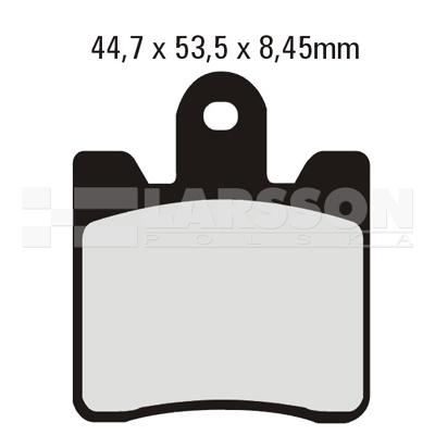 Klocki hamulcowe EBC (4 szt.) FA423/4HH 4100870 Yamaha FJR 1300