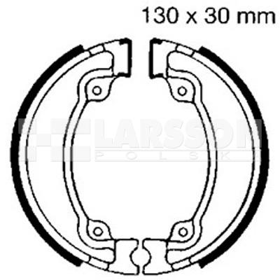 Szczęki hamulcowe komplet EBC 318 4200039 Honda CA 125