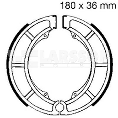 Szczęki hamulcowe komplet EBC 626 4200171 Suzuki LT-F 400, VS 750