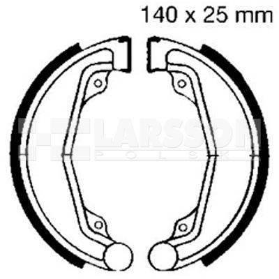 Szczęki hamulcowe komplet EBC 312 4200030 Honda CM 250