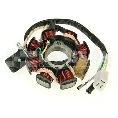 Stojan alternatora QMB 139 3-pinowa 1294020 Ering Tanco 50, Aiyumo Capri 50, BT49QT, YY50QT, Buffalo/Quelle RS