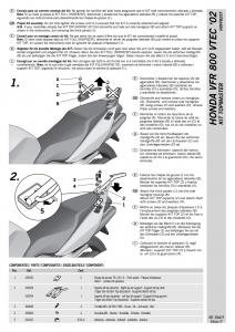 SHAD KSHH0VF82ST STELAŻ KUFRA HONDA VFR 800 - 05/13
