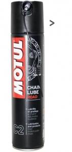 MOTUL C2+ ROAD+ 400ML smar do łańcucha w sprayu (biały)