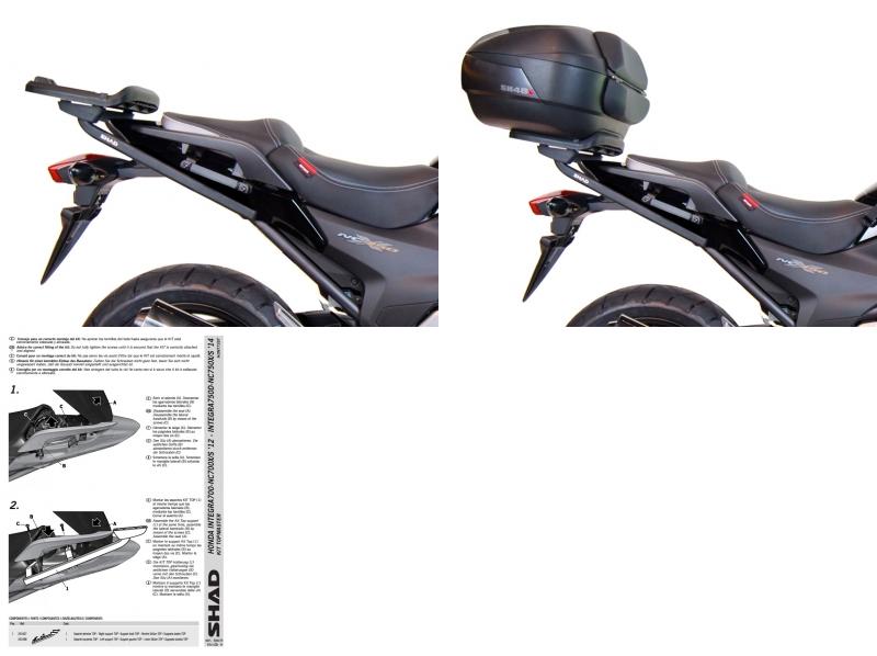 SHAD KSHH0NT73ST STELAŻ KUFRA HONDA INTEGRA NC700