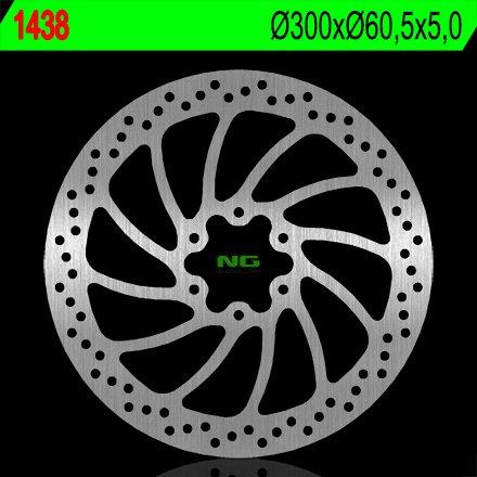 NG1438 TARCZA HAMULCOWA KTM DUKE 125/200/390 '14-'15, RC 125/200/390 '14-'15 (300X60,5X4) (6X8,5MM)