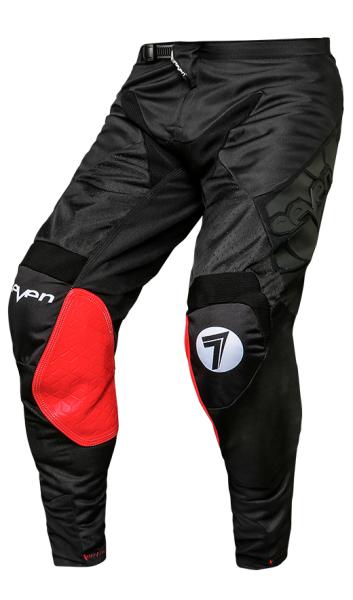 SPODNIE SEVEN RIVAL MILITANT RED/BLACK 2018