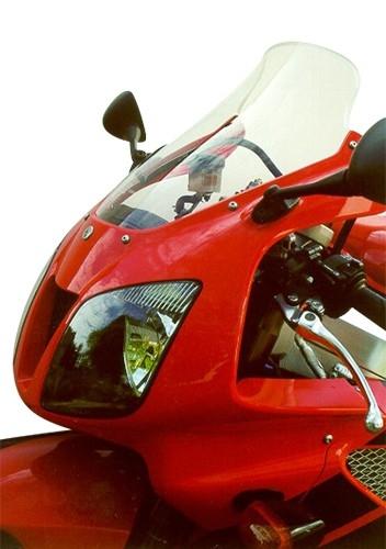 Szyba MRA HONDA VTR 1000 SP1 / VTR 1000 SP2 2000-2001 forma - T8 (czarna)