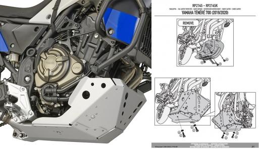 GIVI RP2145 ALUMINIOWA OSŁONA MISKI YAMAHA 700 (19)