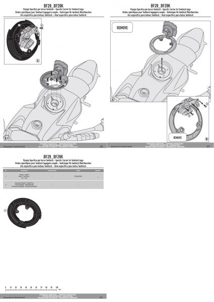 KAPPA BF29K MOCOWANIE TANKLOCK KAWASAKI VERSYS