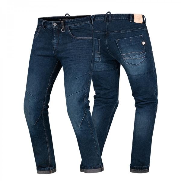 SHIMA JEANSY MOTOCYKLOWE DEVON MEN D.BLUE LONG