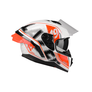 LAZER Kask Integralny RAFALE SR Pixel Bi/Czar/ Cze