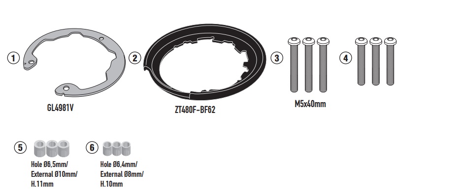 GIVI MOCOWANIE TANKLOCK CFMOTO 650 / 700 / 800