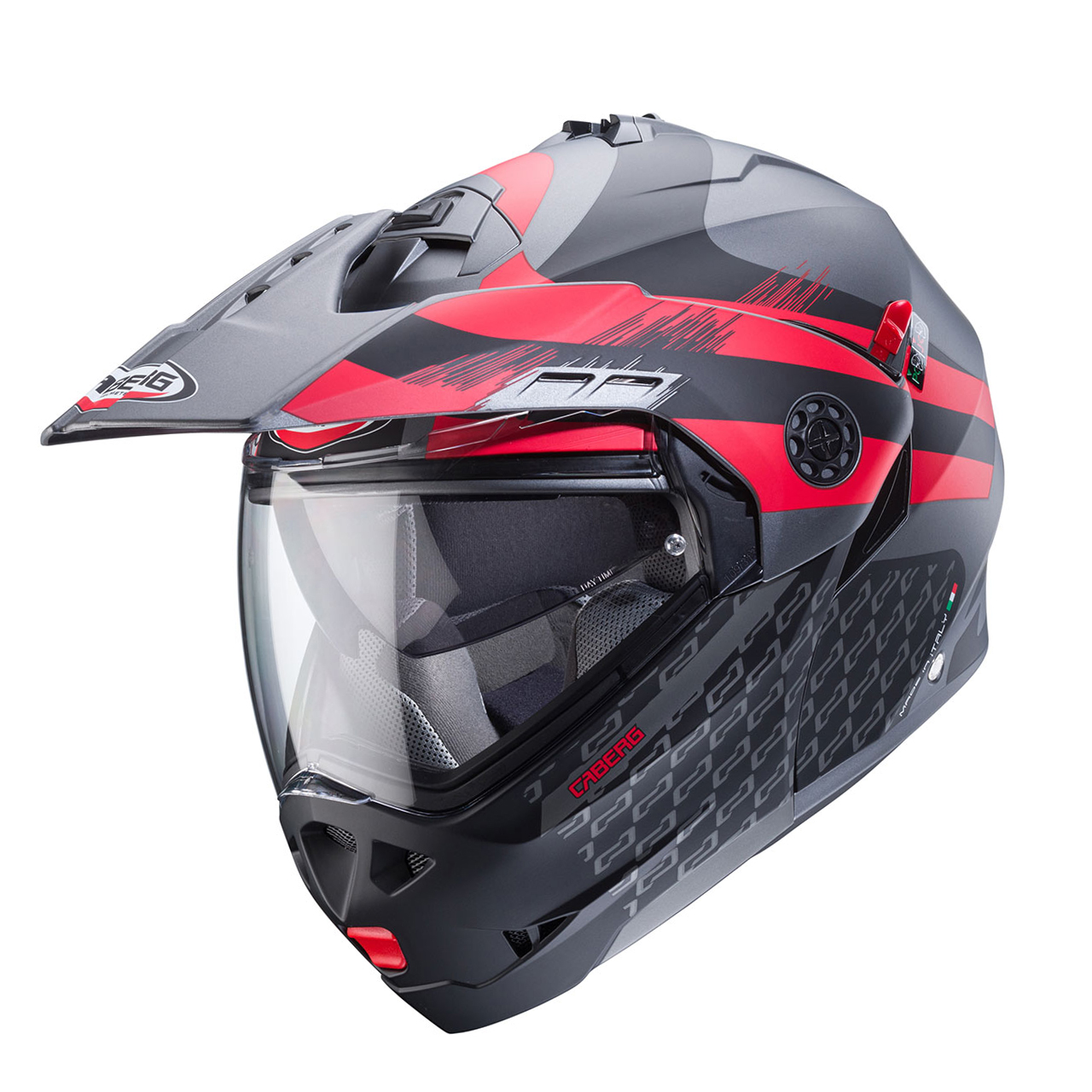 CABERG KASK SZCZĘKOWY FLIP-UP TOURMAX SZ MAT/CZ/CZ