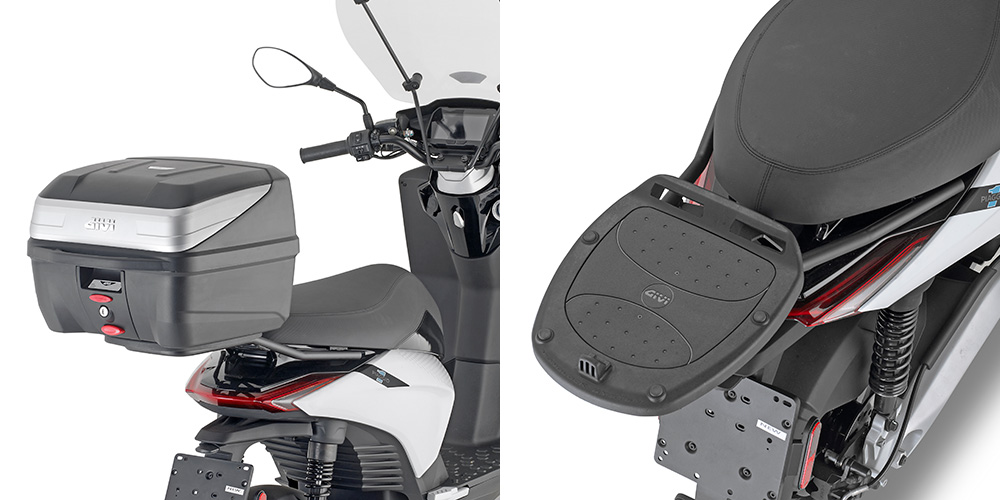 GIVI STELAŻ KUFRA CENTRALNEGO MONOLOCK PIAGGIO Pia