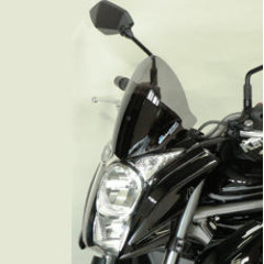 SZYBA BULLSTER KAWASAKI ER-6N 650 czarna BK109SVFN