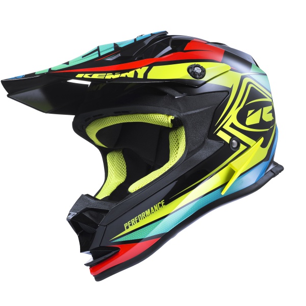 KENNY KASK PERFORMANCE BLACK/YELLOW/ORANGE