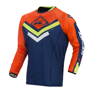 KENNY KOSZULKA OFF-ROAD TITANIUM NAVY/ORANGE/LIME