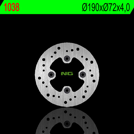 NG 1038 TARCZA HAMULCOWA PRZÓD HONDA CH 250