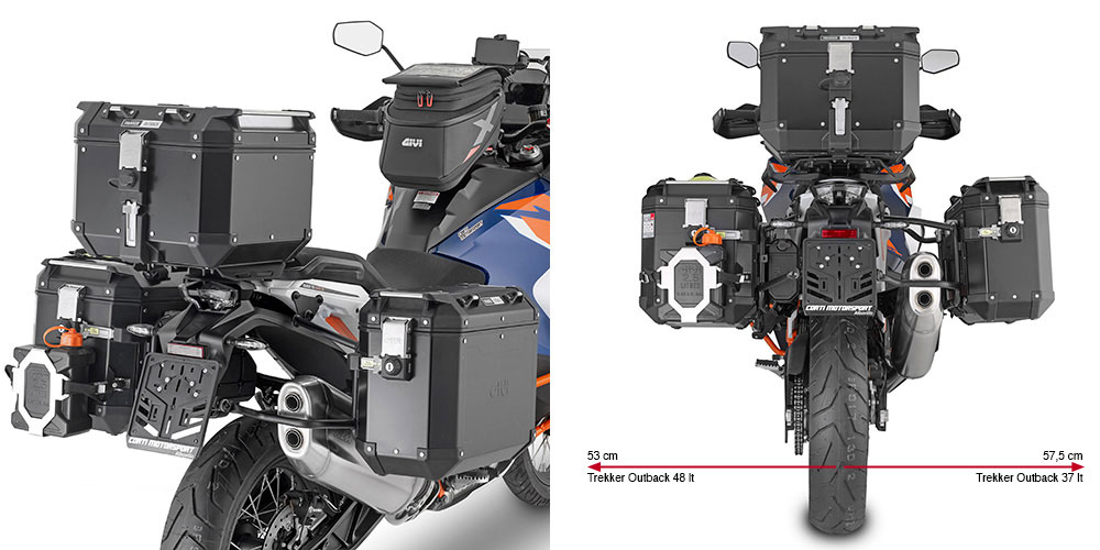 GIVI STELAŻ KUFRÓW ONE-FIT CAM - KTM 1290 Super Ad