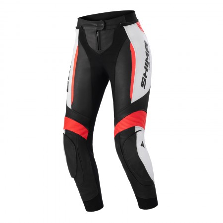 SHIMA SPODNIE SKÓRZANE MIURA 2.0 PANTS RED FLUO