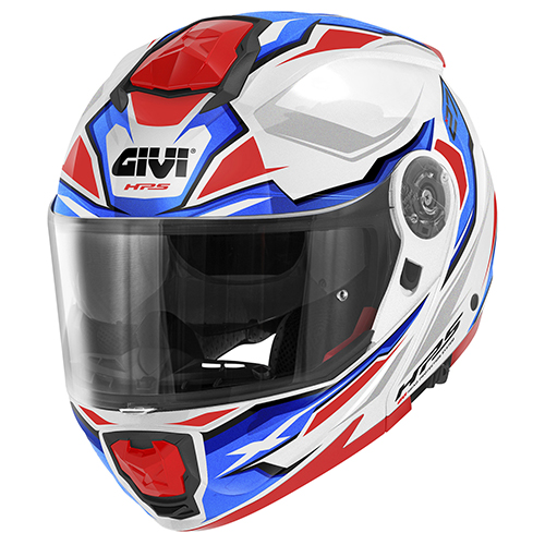 GIVI KASK SZCZĘKOWY X.27 SECTOR BLENDA BIAŁY GRAFI