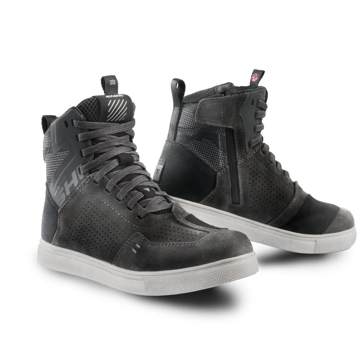 SHIMA TRAMPKI MOTOCYKLOWE REBEL 2.0 VENT LADY GREY